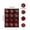 Red, variant on Flocked Christmas Ornaments 12 Pack 3.15 Inch Velvet Balls, Burgundy Red Coffee Gray Multi Color Christmas Tree Decorations, Premium Velvet Finish Holiday Ball Ornaments for Xmas Tree Home Decor