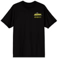 thumbnail image 1 of Batman Gotham City T-shirt Noir à Col Rond à Manches Courtes pour Adulte -TG, 1 of 5