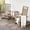 Brown, variant on FOOWIN 3-Piece Outdoor Rocking Chairs Set with Side Table, HDPE Plastic Weather Resistant Porch Rocker, White