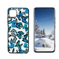 thumbnail image 1 of Butterflies2 Phone Case, Degined for Boost Mobile Celero 5G Case Men Women, Flexible Silicone Shockproof Case for Boost Mobile Celero 5G, 1 of 1