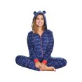 thumbnail image 3 of Angelina Women's FLEECE Novelty One-Piece Hooded Pajamas (1-Pack), 3 of 4