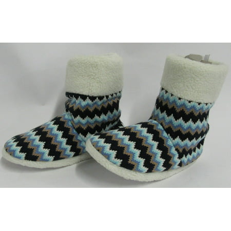 Gold Coast Ladies Knitted Slipper Booties - Small
