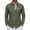 Army Green, variant on Mens Button Up Shirts Color Block Regular Fit Lightweight Shirts with Chest Pockets Smart Causal Durable Shirts for Travel Orange