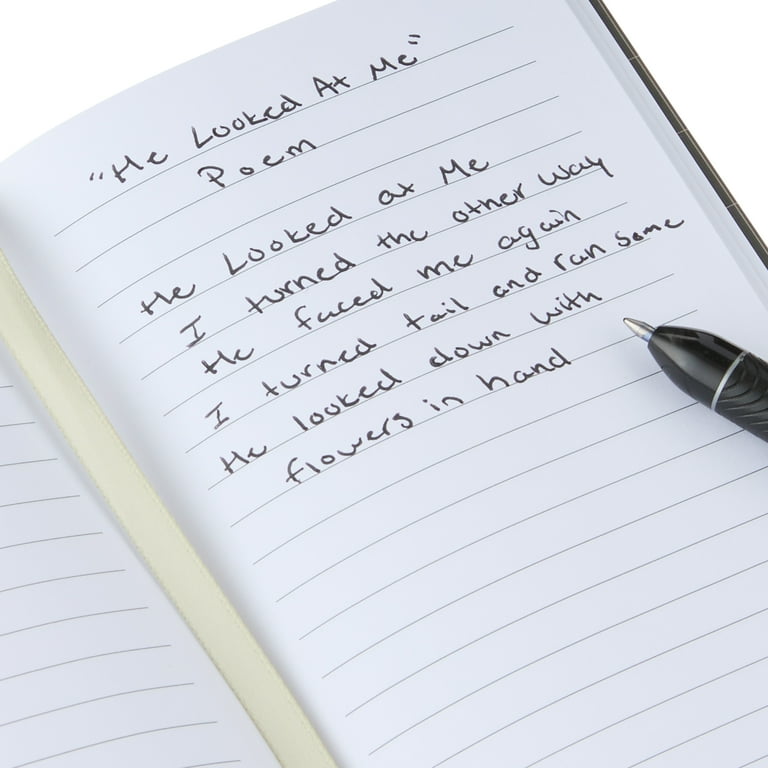 Pen+Gear Small Journal with Elastic Closure, Taupe, 3.75