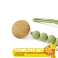 thumbnail image 5 of Muqee Peeko Elegant Pacifier Set with Pacifier Clip and Holder for infants - 3 pc Set in Green Color, 5 of 6