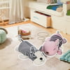 Fashion New Soft Big Plush Toys 20.5Hugging Pillow Plush Kitten Stuffed Animals Dog Rabbit Plush Toys for Kids OTST
