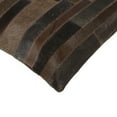 thumbnail image 2 of H-Natural Torino Madrid Cowhide 2-Pack Pillows, 2 of 2