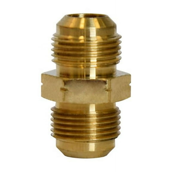 3/8 in. Flare X 3/8 in. D Flare Brass Space Heater Union