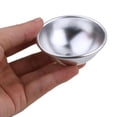 thumbnail image 3 of 6 Pcs Moules à Bombes de Bain en Aluminium 3 Tailles DIY Moules à Boules Rondes, 3 of 8