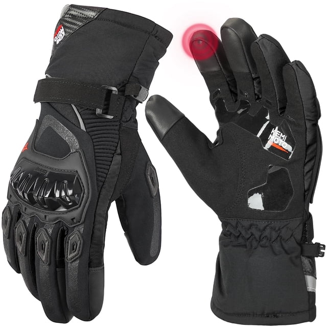 Guantes de moto de invierno KEMIMOTO Rainproof para hombre