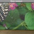 thumbnail image 6 of Ambesonne Swallowtail Place Mats Set of 4, Eco Nature, Standard Size, Green Pink Black, 6 of 6