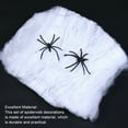 thumbnail image 3 of Shengyu 2 Sets Halloween Spider Web Props ple Exquisite ulation DIY Haunted House Decor Scene Layout Accessory Room Decorations 1Set, 3 of 6
