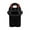 Black, variant on Aspire 2-Bottle Wine Carrier Tote Bags, Neoprene Wine Bottle Holders, Water Bottle Insulated Coolers for Travel - Red