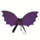 thumbnail image 1 of Guardurnaity Juego de disfraces misterioso y genial de Halloween para niños, disfraz de murciélago divertido y accesorios de vampiro para niños. Disfraces de disfraces Ala morada 0-5 años, 1 of 6