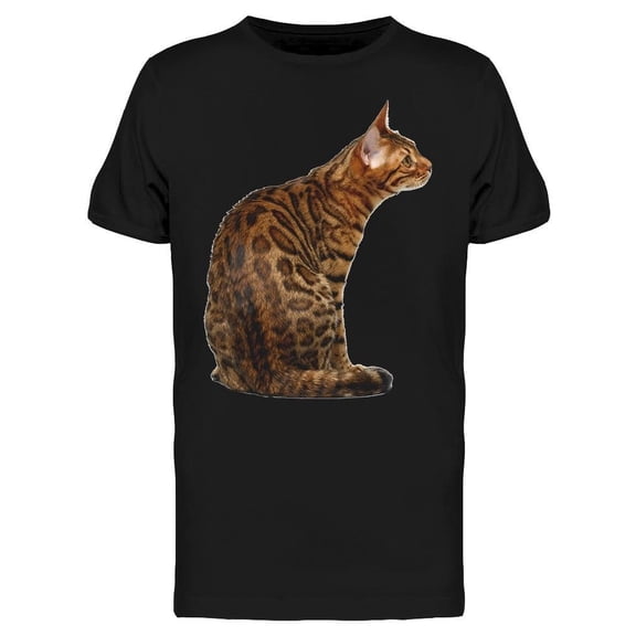 Beautiful Spots Adult Bengal Cat Tee Men's -Image by Shutterstock