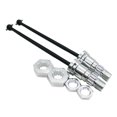 thumbnail image 4 of Eje de transmisión universal 2pcs 1/5 Frontal Trasero Universal Drive Ejes para , Plata Plata Magideal Eje de transmisión universal, 4 of 6