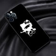 thumbnail image 3 of Funda de silicona negra con calavera rosa para IPhone, carcasa de Hello Kitty Cutes para IPhone 15 14Plus SE 2020 13 12Mini 11 Pro X XS XR Max 7 8, 3 of 5