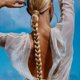 thumbnail image 2 of Extensión de cola de caballo larga trenzada DIY para mujer, extensión de cola de caballo sintética con lazo para el cabello, 2 of 8