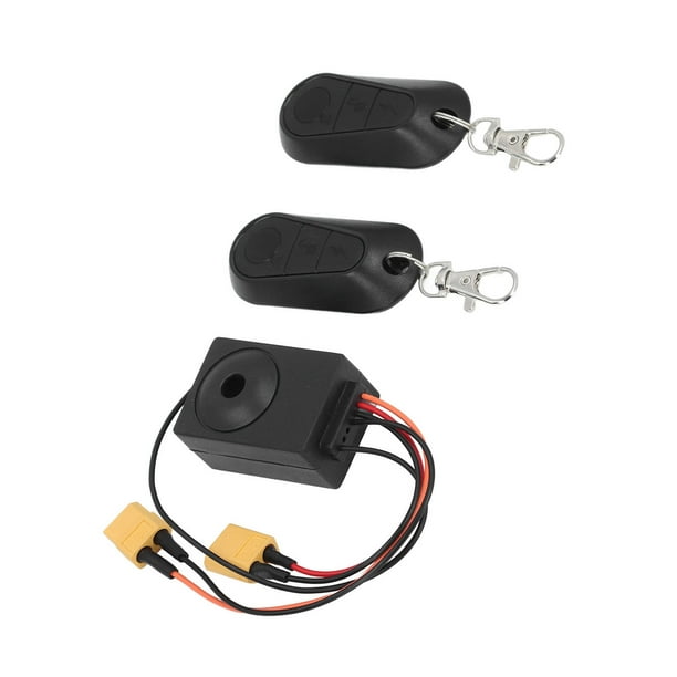 Alarma Para Bicicleta Eléctrica, Bocina Envolvente De Seis Tonos, Alarma Antirrobo Impermeable Para Bicicleta Con 2 Controles Remotos Para Batería De Puerto De Salida XT60