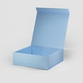 thumbnail image 5 of Geoto 13"x13"x4.52" A4 Square Size Luxury Rigid Foldable Magnetic Closure Collapsible Gift Packaging Boxes(Baby Blue), 5 of 5