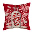 thumbnail image 2 of TUWABEII Regalos de San Valentín Funda de almohada para amantes Sofá Sala de estar Dormitorio Decoración Funda de almohada Funda de cojín Regalos para mujeres, 2 of 6