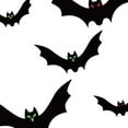 thumbnail image 7 of Dserhfy Halloween Hanging Bats Decorations Large Flying Bats with Glowing Eyes for Indoor Outdoor Tree Porch Yard Lawn Home Decor, 7 of 7