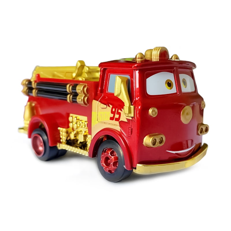 Rojo Cars Camion De Bombero Cars Camion Bomberos Rayo Mcqueen