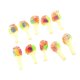 thumbnail image 3 of 10Pcs Balloon Fluorescent Color Wave Point Polka Dot Neon Latex Balloons for Party Decoration(FivePointed Star ), 3 of 5