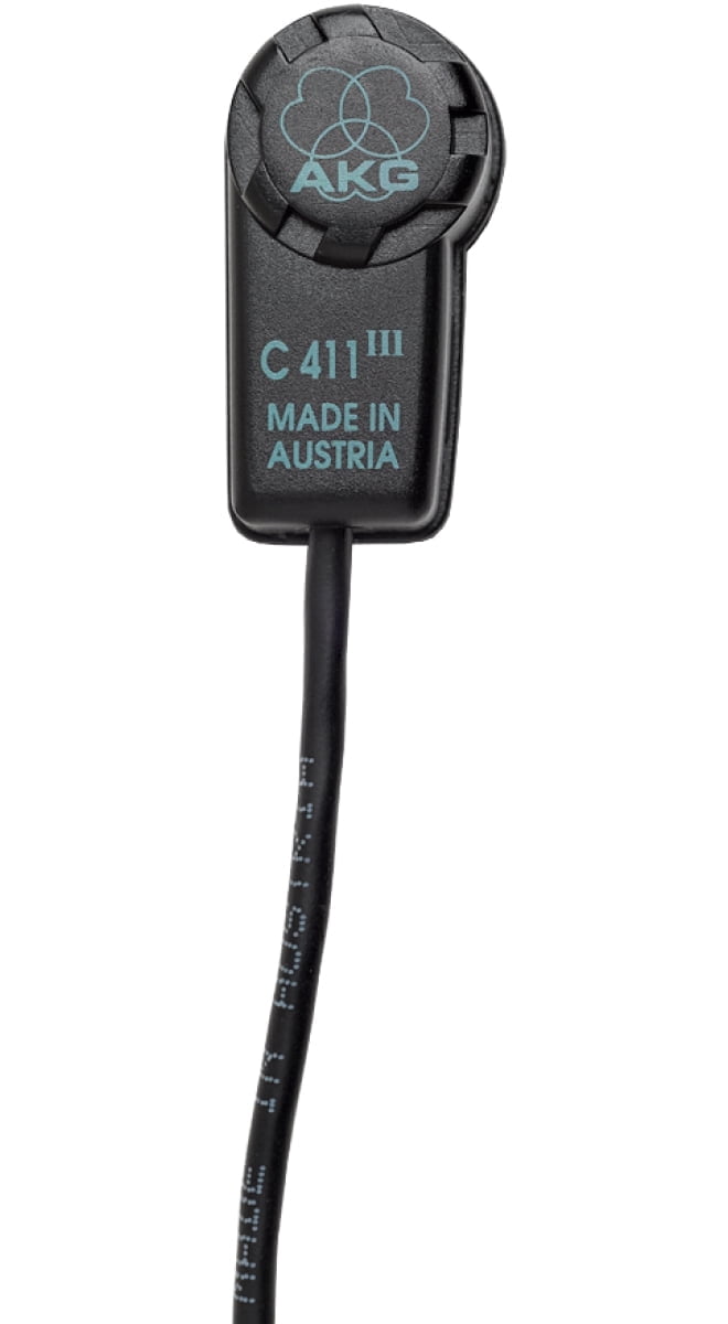 AKG C411PP High Performance Miniature Condenser Vibration Pickup