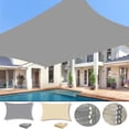 thumbnail image 2 of Toldos para exteriores, toldos impermeables para jardín, toldos de lona rectangulares para terraza, coche, piscina, refugio solar, vela parasol, 2 of 5
