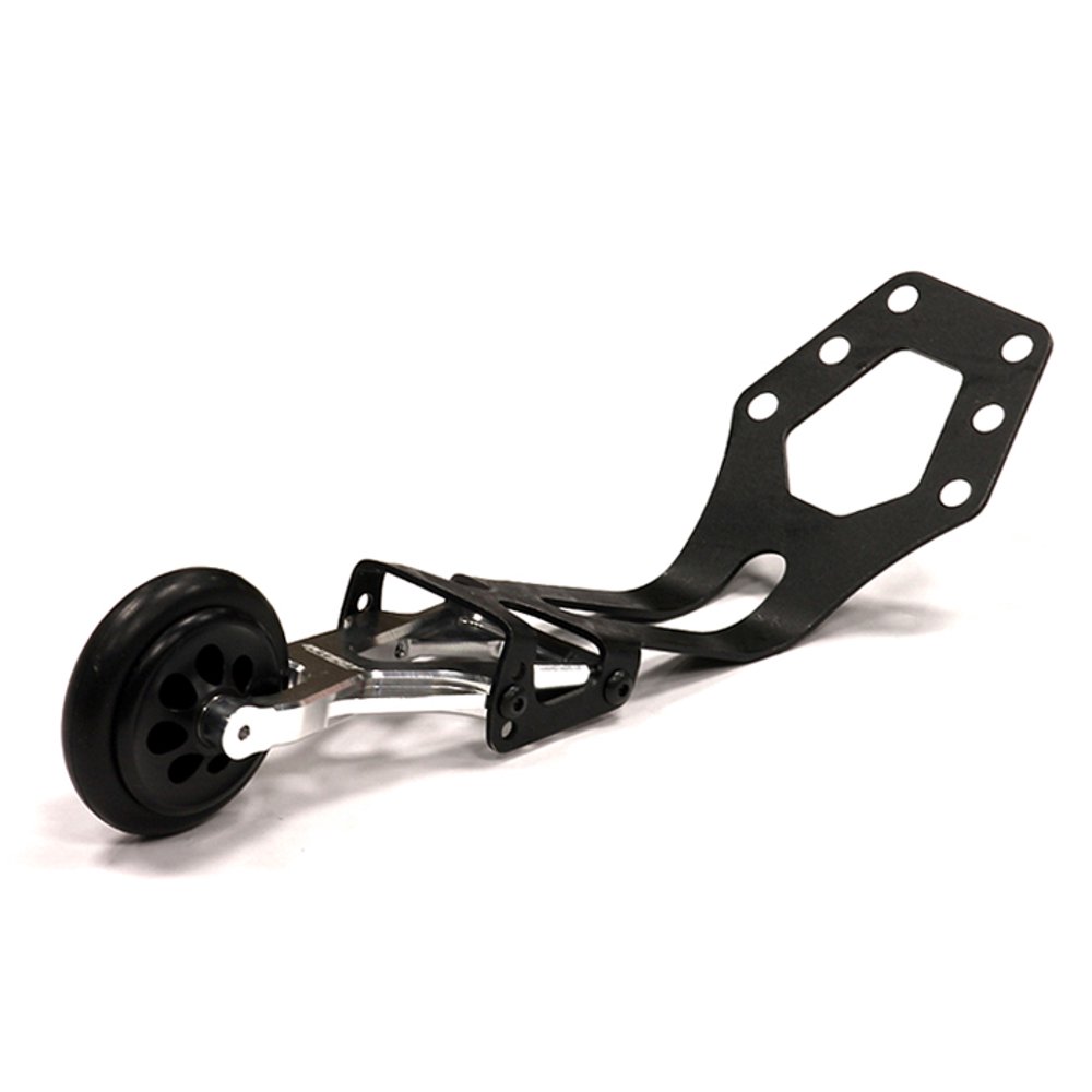 Integy RC Toy Model Hopups BAJ073SILVER V2 Billet Machined Wheelie Bar