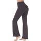 thumbnail image 3 of Pantalones de yoga para mujer con bolsillos, cintura alta, pantalones de entrenamiento para mujer, pantalones de trabajo, pantalones de vestir Zhivalor CZMR-HY201-11, 3 of 6