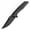Black Shred, variant on Kansept Deadite Folding Pocket Knife 3.52''CPM S35VN Blade,Titanium and Carbon Fiber Handle,K1081A6