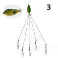 thumbnail image 1 of Snap Swivel 5 Arms Umbrella Rig Fishing Lure Fishing Gear Fishing Gear Group, 1 of 5