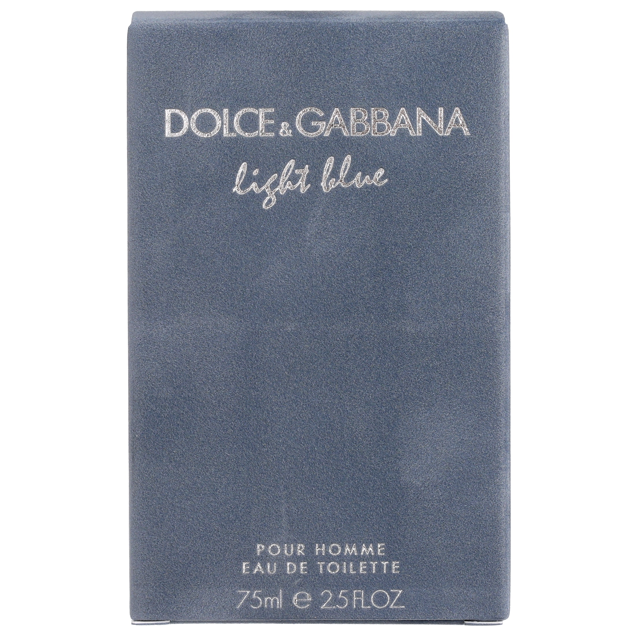 svar fingeraftryk Hvordan Dolce & Gabbana Light Blue Eau De Toilette, Cologne for Men, 2.5 Oz -  Walmart.com