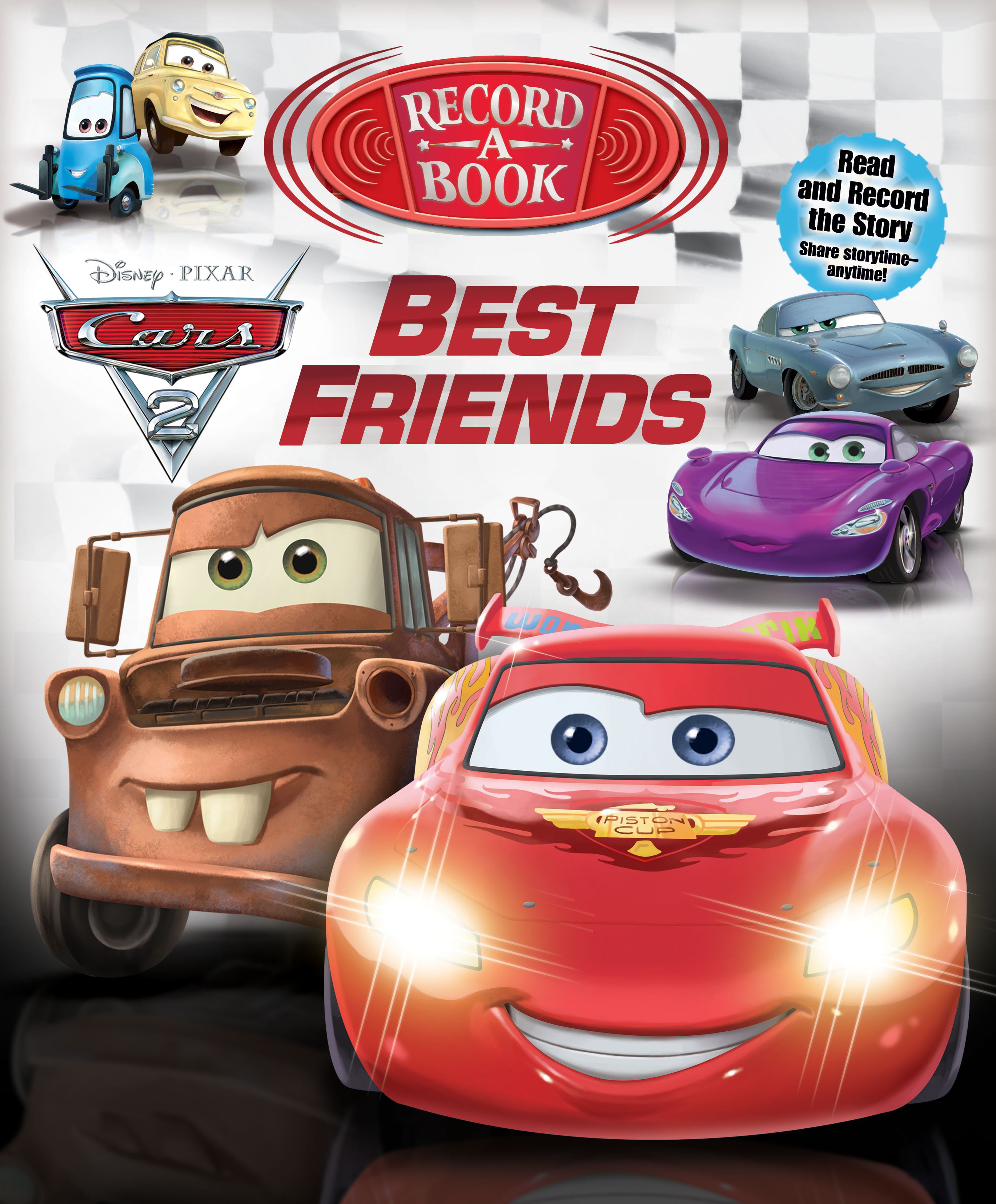 Disney Pixar Cars 2 Best Friends Record a Book Walmart