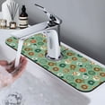 thumbnail image 7 of Pofeuu Christmas Donuts Print Splash Guard for Sink Faucet Sink Gadgets-Splash Guard Behind Faucet Drip Catcher for Kitchen, Bathroom,Sink Mat, 7 of 7