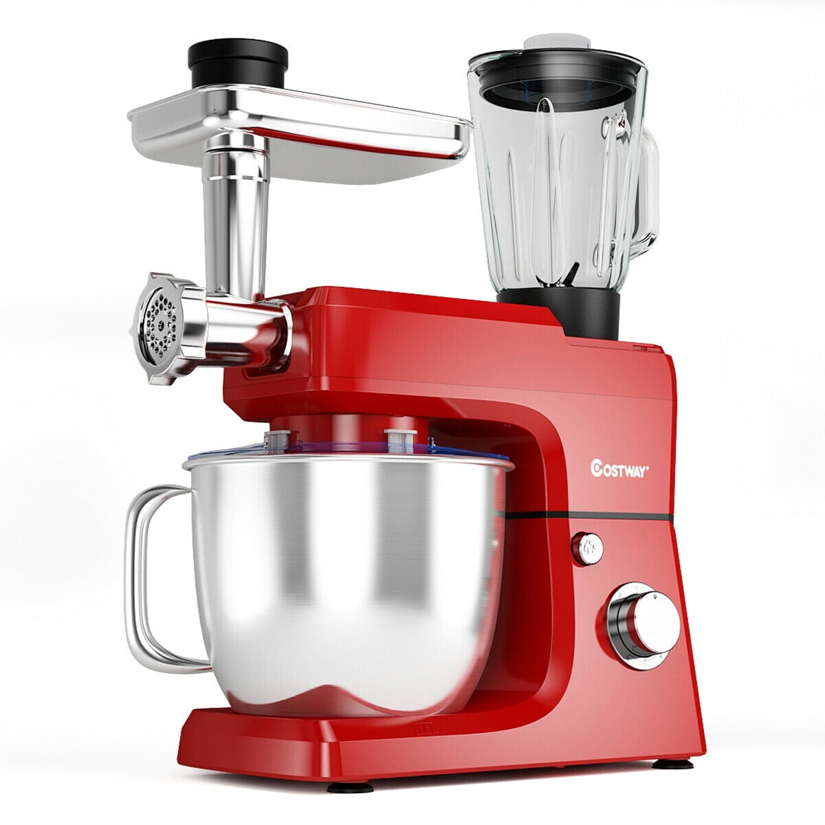 Costway 3 in 1 Multifunctional 800W Stand Mixer Meat Grinder Blender