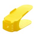 thumbnail image 1 of Matsuzay Estante para zapatos para el hogar, soporte para colgar zapatos de doble capa ajustable de plástico sólido, ahorra Almacenamiento y organización del hogar amarillo Matsuzay JJ9551-04, 1 of 6