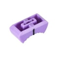 thumbnail image 4 of Uxcell Straight Slide Potentiometer Push Knob Insert Shaft 4x2mm Purple Black 10pack, 4 of 5