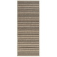 thumbnail image 5 of GAD - Classical Sisal-Inspired Indoor Outdoor Area Rug, Medallion, Bordered, Geometric Pattern, Fade and Stain Resistant 2'7"x 6'6" - Natural-Black, 5 of 5
