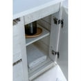 thumbnail image 3 of Fresca Stella 60" Double Bathroom Vanity w/ Open Base & Mirrors in Rustic White, 3 of 13