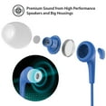 thumbnail image 2 of iLuv BBGUM3INBL Bubble Gum 3 In Earbuds with Microphone (Blue), 2 of 6