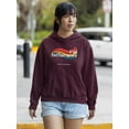 thumbnail image 2 of I'm Influencer Banner Hoodie Women -Image by Shutterstock, Female XX-Large, 2 of 4