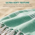 thumbnail image 3 of Unique Bargains 2Pcs Sand Resistant Rapid Dry Towel Green Crimson 71" x 35"/71" x 40", 3 of 8