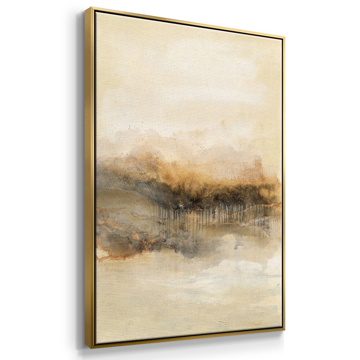 Keeping Secrets I Framed Premium Gallery Wrapped Canvas - Ready to Hang - 17 x 25 - Gold Floating Frame