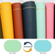 thumbnail image 4 of Manteles individuales de piel sintética, Juego de 4 manteles de mesa de comedor de diseño ovalado de Color de doble cara, impermeables, resistentes al calor, decoración del hogar, 4 of 5