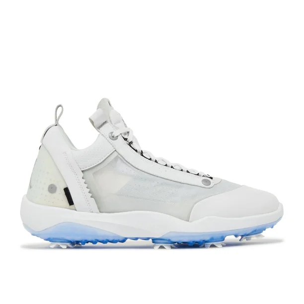 Ni - ke New Ni - ke Air Jordan XXXIV 34 Low Golf White Metallic Silver DD9184-100 Men 16