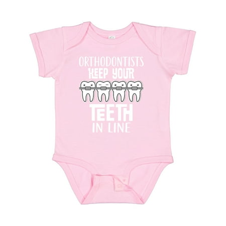 

Inktastic Orthodontist Dentist Gift Gift Baby Boy or Baby Girl Bodysuit