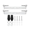 thumbnail image 1 of Unique Bargains 95mm Ceiling Light Plate Kit Light Fixture Mounting Bracket Plate Steel Crossbar for Pendant Wall Light 2 Set, 1 of 7